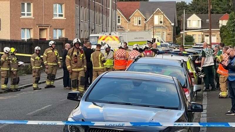 Homes evacuated after 