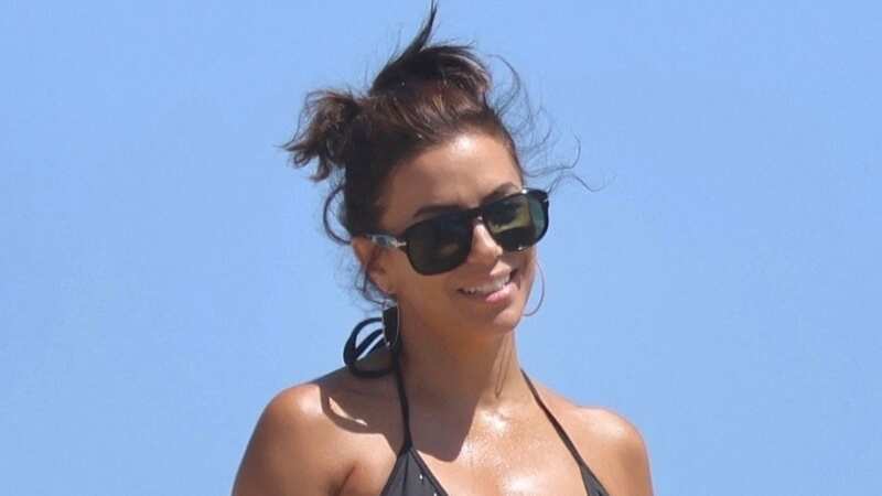 Eva Longoria, 48, shows off incredible figure in minuscule string bikini