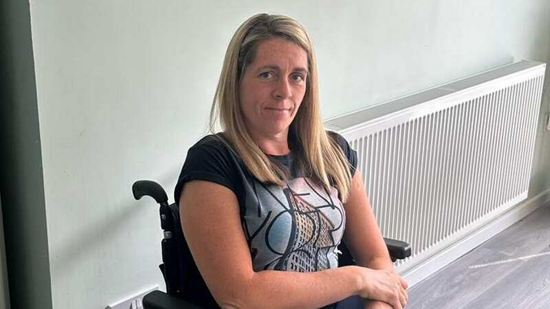 Joanne Vasey watched her plane take off without her (Image: Joanne Vasey)