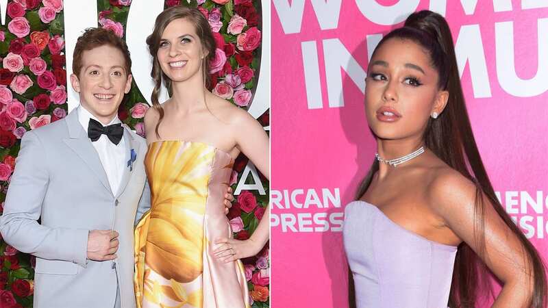 Ariana Grande and Ethan Slater are rumoured to be together after meeting on the Wicked set (Image: @michelleyeoh_official/Instagram)