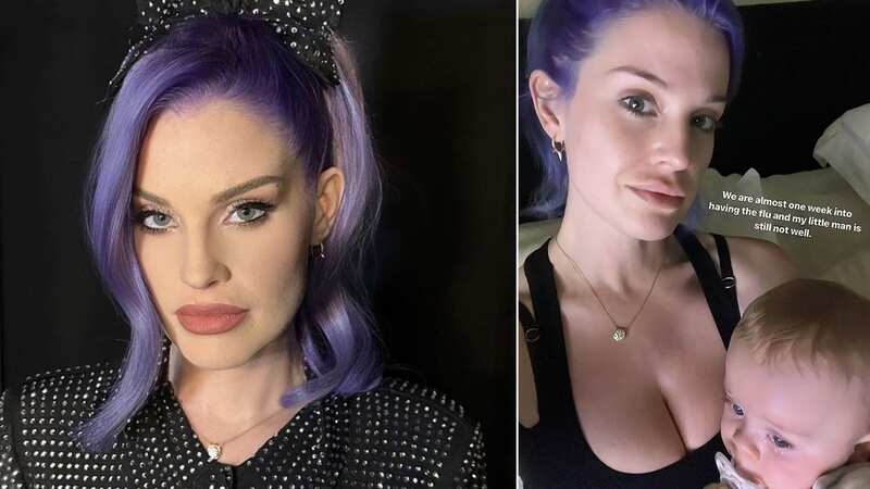 Kelly Osbourne has revealed that she and her son are poorly (Image: Instagram)