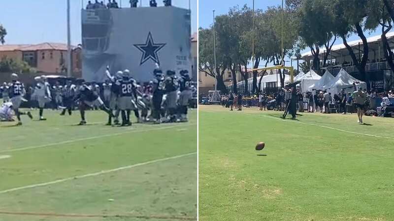 Brett Maher is out but the Dallas Cowboys kicking struggles are still going on in his absence (Image: 2023 Getty Images)