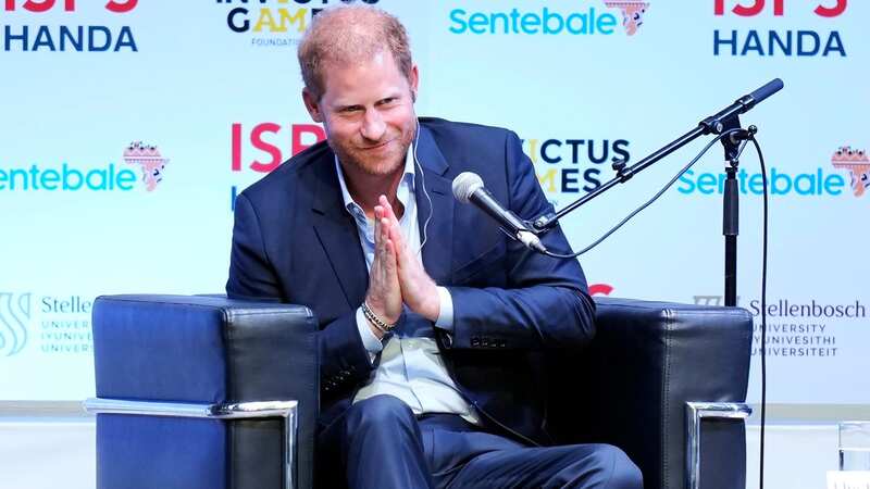 Prince Harry at the ISPS Sports Values Summit in the Japanese capital in Tokyo (Image: AP)