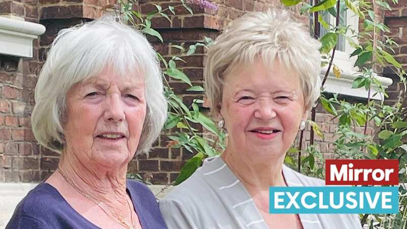 Marie McCourt (left ) and Joan Lawrence