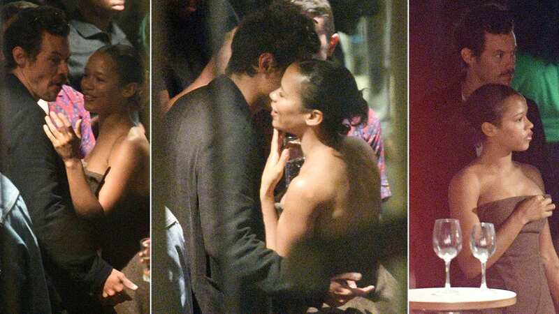 Harry Styles spotted cosying up to rumoured girlfriend Taylor Russell