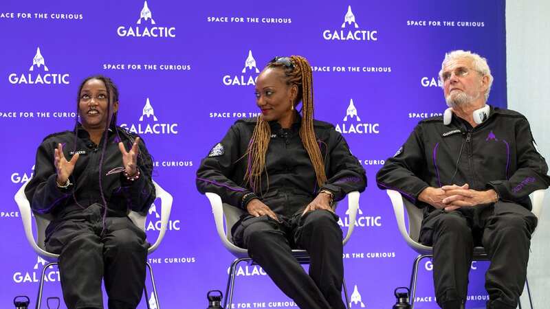 Virgin Galactic tourist crew
