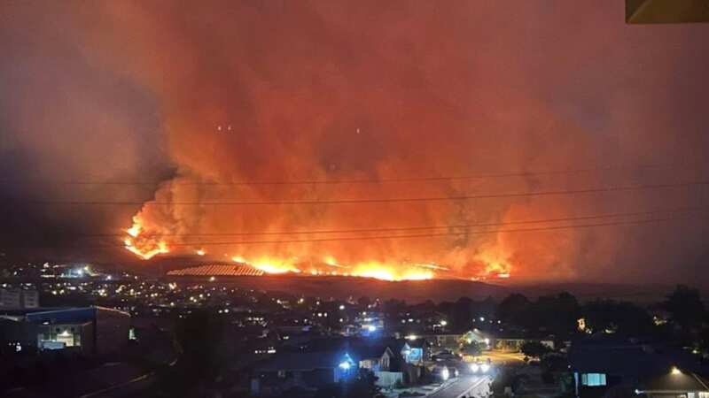 The wreckage from the wildfires in Maui (Image: AP Photo/Rick Bowmer)