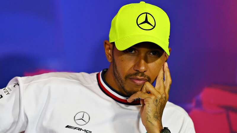 Lewis Hamilton is getting bored after almost a year of questions about his new contract which has yet to materialise (Image: Getty Images)