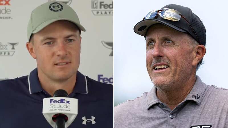 Jordan Spieth addressed the allegations surrounding Phil Mickelson