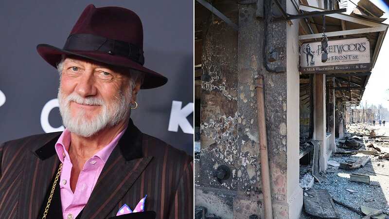 Photos emerged of Mick Fleetwood