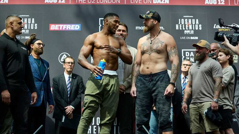 Anthony Joshua vs Robert Helenius undercard, fight running order and start times