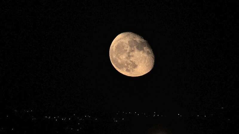 It has a temperature of 10C which is considered to be very hot for the moon (Image: AFP via Getty Images)