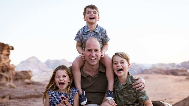 The three children will inherit new titles when William becomes king (Image: PA)