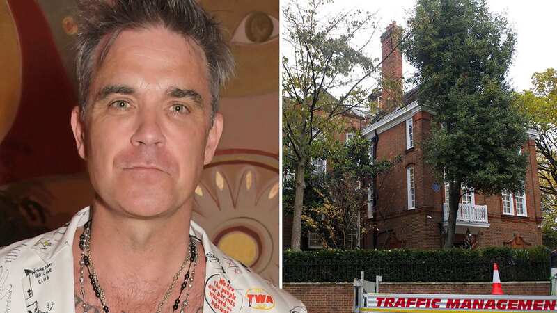 Robbie Williams in feud with millionaire neighbour after trying to cut down decaying tree