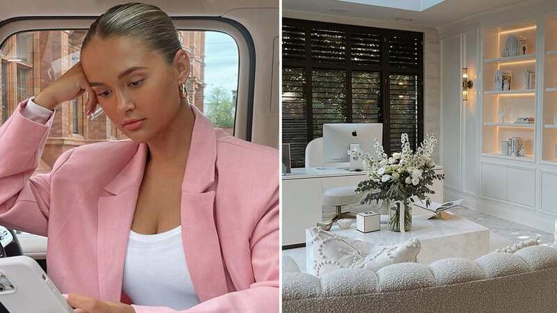 Molly-Mae Hague shares glimpse of bright all-white home office at her mansion