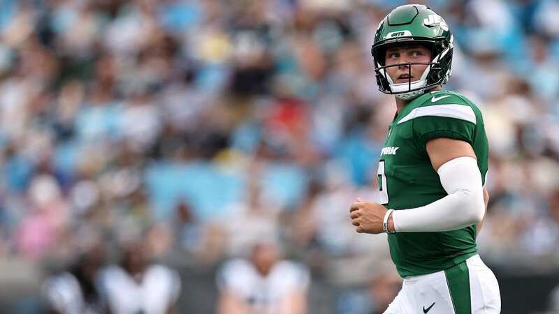 Aaron Rodgers watched on as Zach Wilson replicated one of his favourite plays in another strong showing
