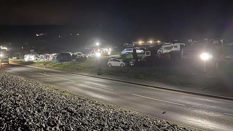Newgale crash miracle as baby saved by cot when car crashed into campsite