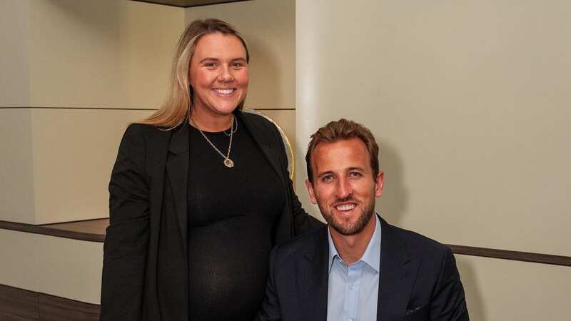 Harry Kane and his wife Kate are set to welcome their fourth child soon (Image: katekanex/Instagram)