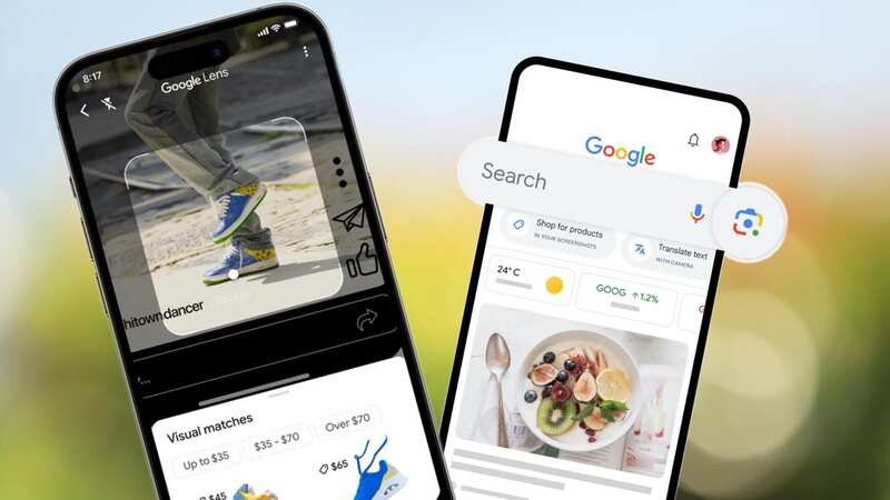Both iPhones and Android devices feature Google Lens - a super-smart way to search which lets you find out about almost anything