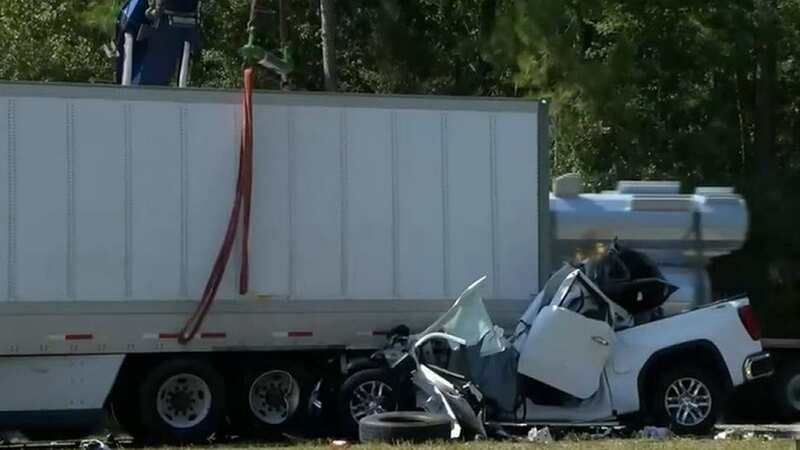 A North Carolina woman lost her father and her husband a month apart (Image: WLOX TV)