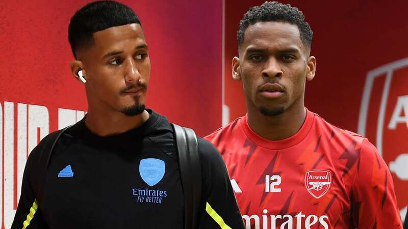 William Saliba has sent a message of support to Jurrien Timber on social media (Image: Stuart MacFarlane/Arsenal FC)