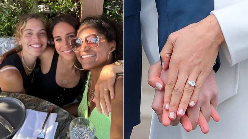 Meghan Markle snapped without £156k diamond engagement ring amid divorce rumours