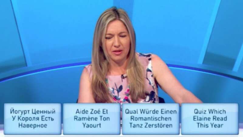 The quiz question appeared on Only Connect (Image: BBC/RDF Television/Rory Lindsay)