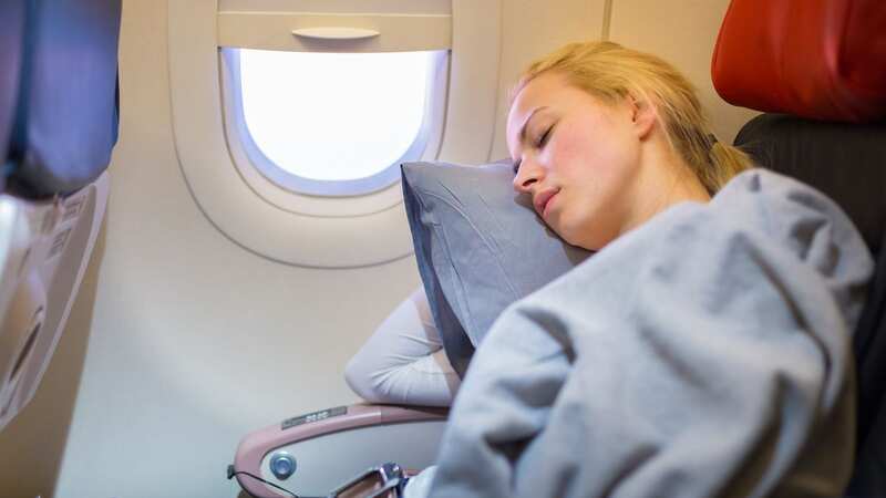 You too could be sleeping peacefully on a plane (Image: Getty Images/iStockphoto)