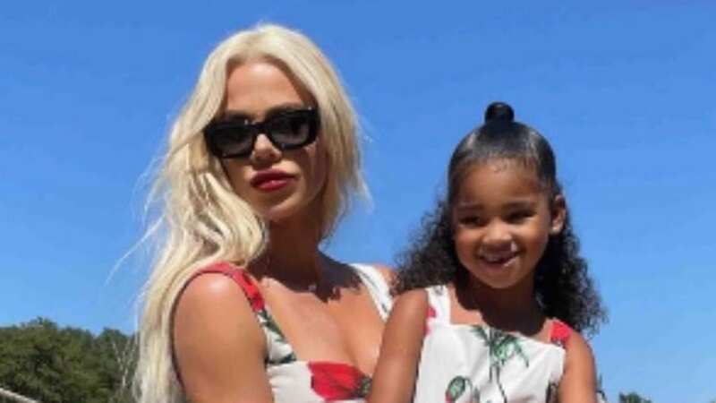 Khloe has been mum-shamed because of one worrying detail in a new snap (Image: Khloe Kardashian/Instagram)
