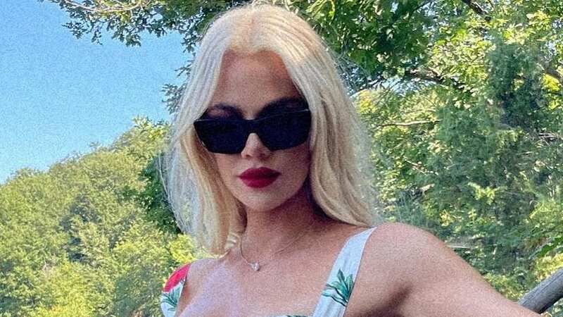 Khloe Kardashian looked sensational in her latest upload (Image: khloekardashian/Instagram)