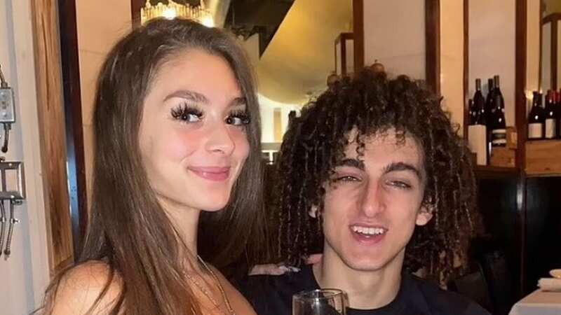 Mackenzie Shirilla with boyfriend Dominic Russo, who was pronounced dead at the scene along with friend, Davion Flanagan