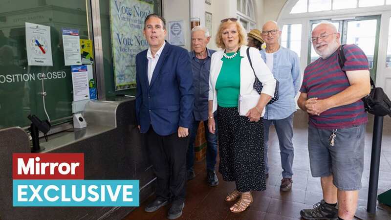 The Bexhill Rail Action Group are concerned about plans to close the ticket office at their local railway station (Image: Tim Merry/Daily Mirror)