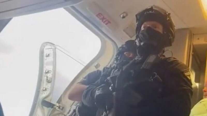 Armed police storm Jet2 plane after passenger claims 