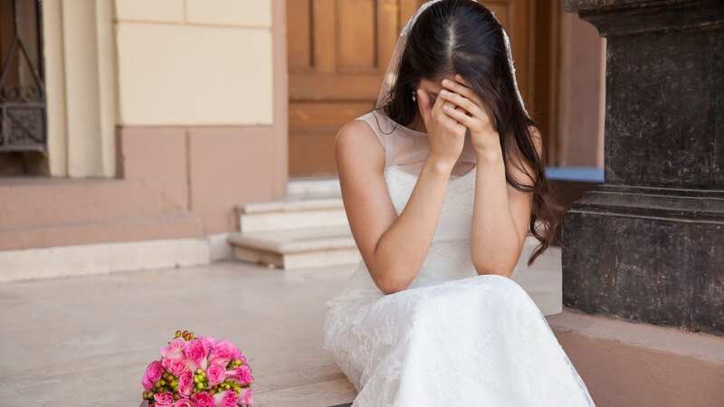 A woman was left distraught the day before her wedding (stock image) (Image: Getty Images/iStockphoto)