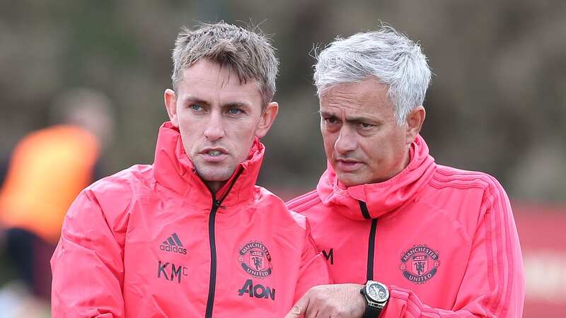 Kieran McKenna joined Jose Mourinho