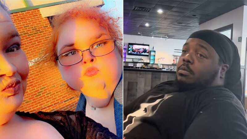 Amy has been enjoying a fresh romance (Image: TikTok)