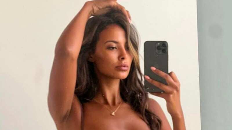 Love Island host Maya oozes chic glamour in the swimwear