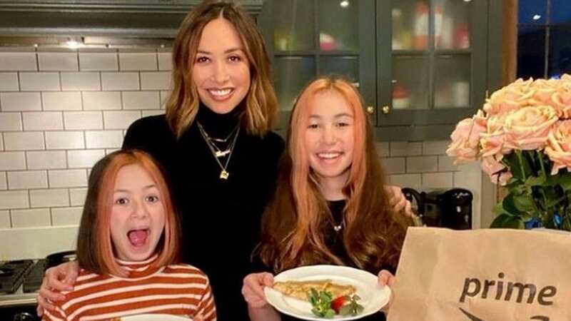 Myleene Klass breaks down in tears as daughter Ava receives her GCSE results
