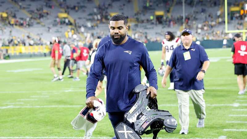 Ezekiel Elliott is looking to get back to his best after joining the Patriots (Image: Getty)