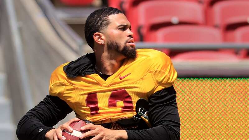 Caleb Williams is widely expected to be the No.1 overall pick in the 2024 NFL Draft (Image: Allen J. Schaben / Los Angeles Times via Getty Images)