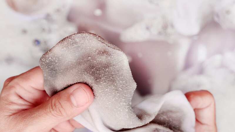 Dirty stains on white socks can be a nightmare to remove (stock photo) (Image: Getty Images/iStockphoto)