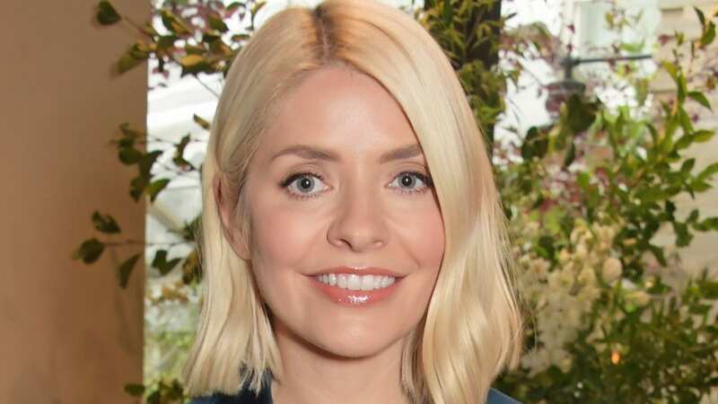 Holly Willoughby wore the mini skirt for her presenting duties (Image: Getty Images)