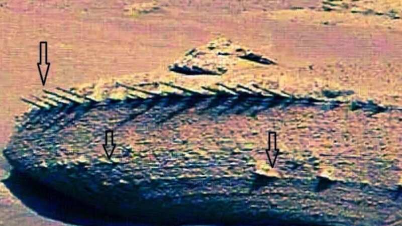 The unusual images have been captured by Nasa
