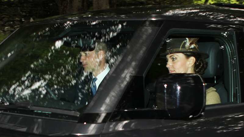 Kate wore the traditional Balmoral tartan