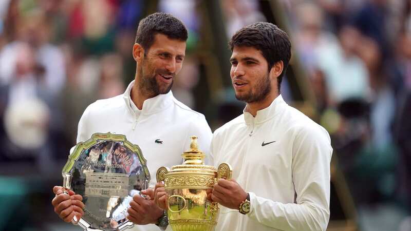Novak Djokovic says he would relish the chance to face Carlos Alcaraz in this year