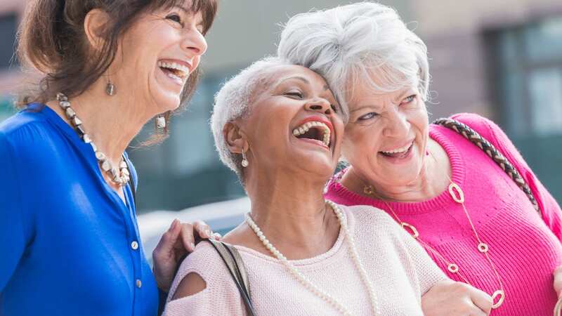 Socialising is good for brain health (Image: Getty Images)