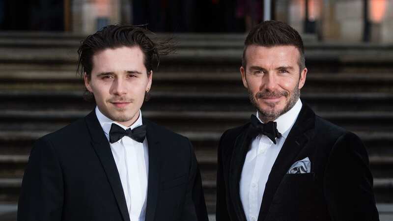 Brooklyn Beckham spitting image of dad David as he unveils drastic new look