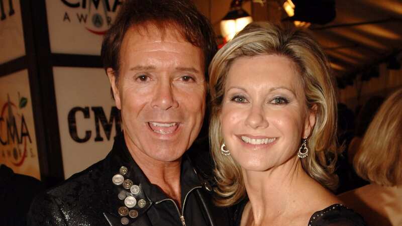 Sir Cliff Richard and Olivia Newton-John during The 39th Annual CMA Awards (Image: FilmMagic, Inc)