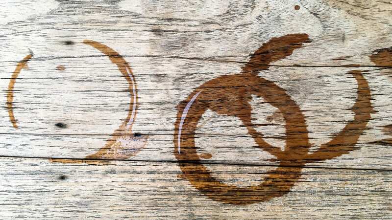 Coffee tables are easily stained (stock photo) (Image: Getty Images/iStockphoto)