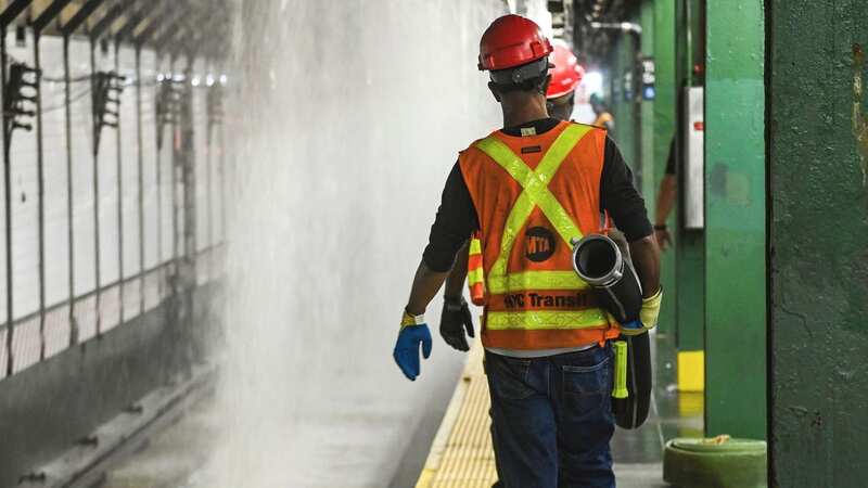 Disastrous flood underneath New York City as 127-year-old water main bursts